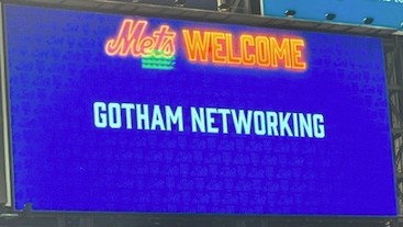 The Mets recognize Gotham