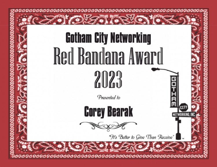 2023 Red Bandana Plaque